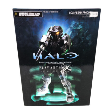 Halo Spartan Mark V Black | Play Arts Kai Action Figure | Square Enix #70716