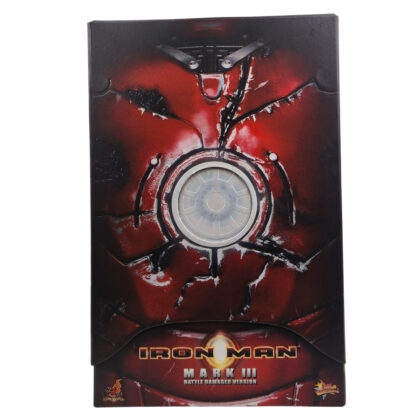 Hot Toys Iron Man Mark III Battle Damaged Version MMS110 1/6 Scale Figure New in Opened Box #70726