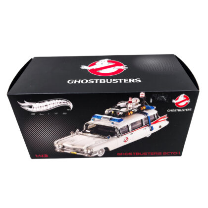 Hot Wheels Elite Ghostbusters Ecto-1 | 1:43 Scale | W1194 | 2011 | In Box #70723