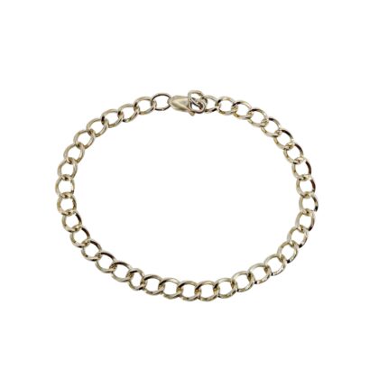 Monty's Sterling Silver Curb Link Bracelet 19cm | 5.6mm Wide #70910