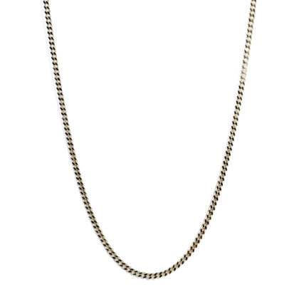 Monty's Sterling Silver Curb Link Chain | 55cm | 9.6g | 2.8mm | 925 Italy #71096
