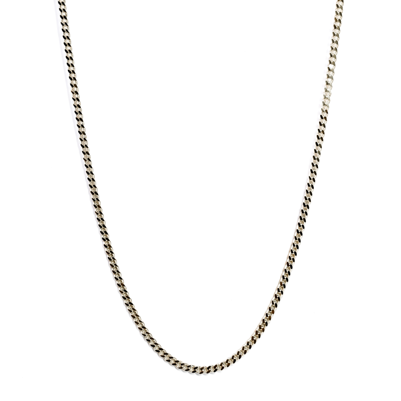 Sterling Silver Curb Link Chain | 55cm | 9.6g | 2.8mm | 925 Italy #71096 Sterling Silver Curb Link Chain | 55cm | 9.6g | 2.8mm | 925 Italy #71096