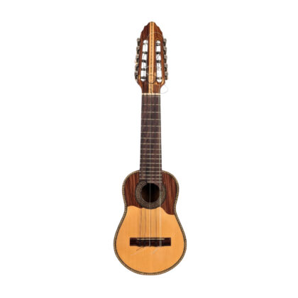 Traditional Charango 10 String Instrument | Mini Guitar | Andean Folk | Includes Case | Engraved Back #70545