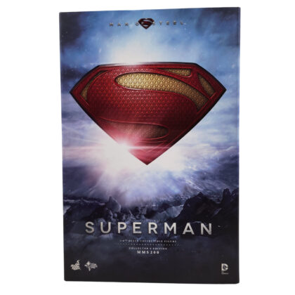 Hot Toys Superman MMS200 Man of Steel Henry Cavill 1/6 Scale Figure New in Opened Box #70727