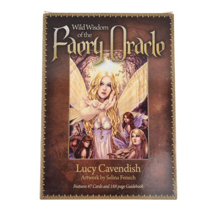 Wild Wisdom of the Faery Oracle Lucy Cavendish Selina Fenech Cards Guidebook Open Box #71035-11