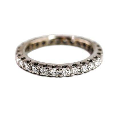 18ct White Gold Diamond Eternity Ring | 0.50ct TDW | 3.6g | Size M½ | Valued $6,250 #71269