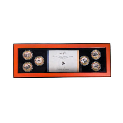 70th Anniversary D-Day Golden Proof Crown Coin Collection | Box & COA | 3 Coin Set #71038