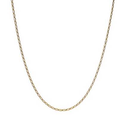 Monty's 9ct Yellow Gold Long Link Chain | Hallmarked 375 | 48cm | 2.5g #71473