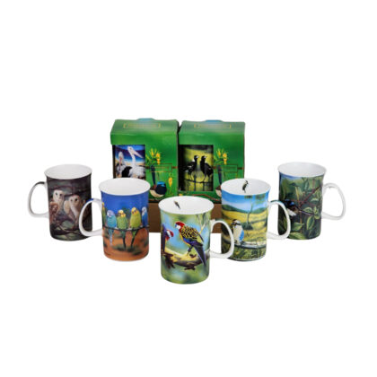 Ashdene Australian Birds Coffee Mug Collection of 7 | Natalie Jane Parker | New #71222-15