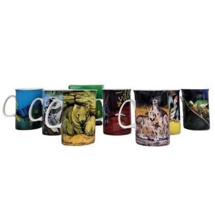 Ashdene Australian Wildlife Coffee Mug Collection | 7 Mugs | Natalie Jane Parker | New #71222-16