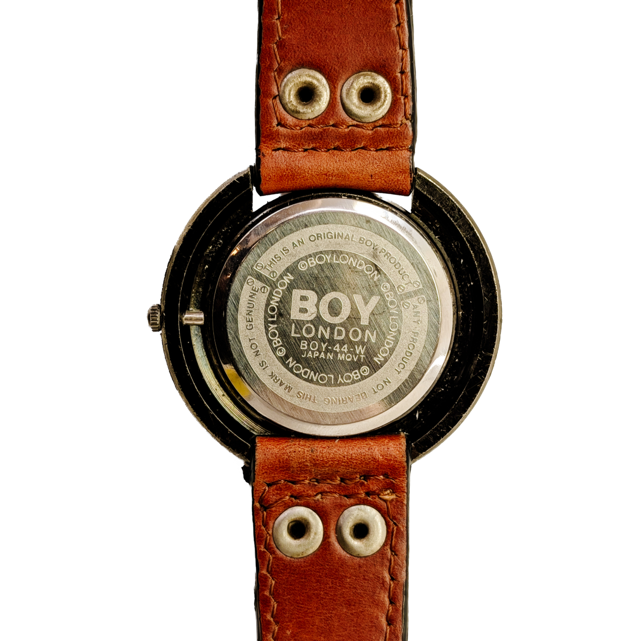 BOY London Men's Quartz Watch | 43mm | Eagle Dial | Brown Leather Strap #71481 BOY London Men's Quartz Watch | 43mm | Eagle Dial | Brown Leather Strap #71481 - Image 2