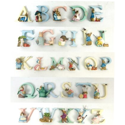 Beatrix Potter Peter Rabbit Alphabet Collection | Complete A–Z Set | 26 Letters | Boxed #71222-21