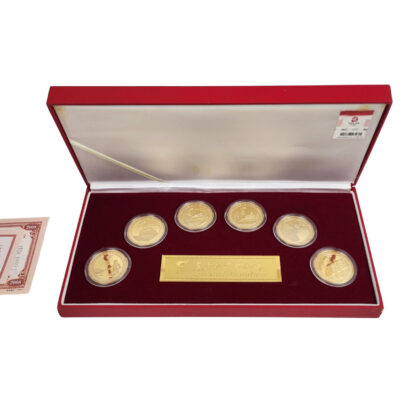 Monty's Beijing 2008 Olympic Games Commemorative Medallion Collection | Set of 6 | Presentation Box #71255