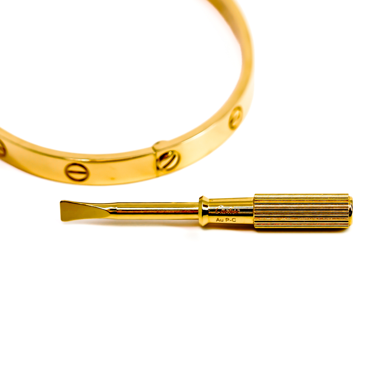 Cartier Love Bracelet 18ct Yellow Gold Size 19 Full Set Receipt COA Box #70999 Cartier Love Bracelet 18ct Yellow Gold Size 19 Full Set Receipt COA Box #70999 - Image 12