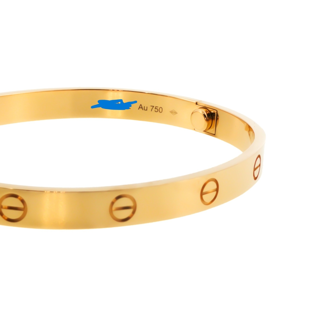 Cartier Love Bracelet 18ct Yellow Gold Size 19 Full Set Receipt COA Box #70999 Cartier Love Bracelet 18ct Yellow Gold Size 19 Full Set Receipt COA Box #70999 - Image 18