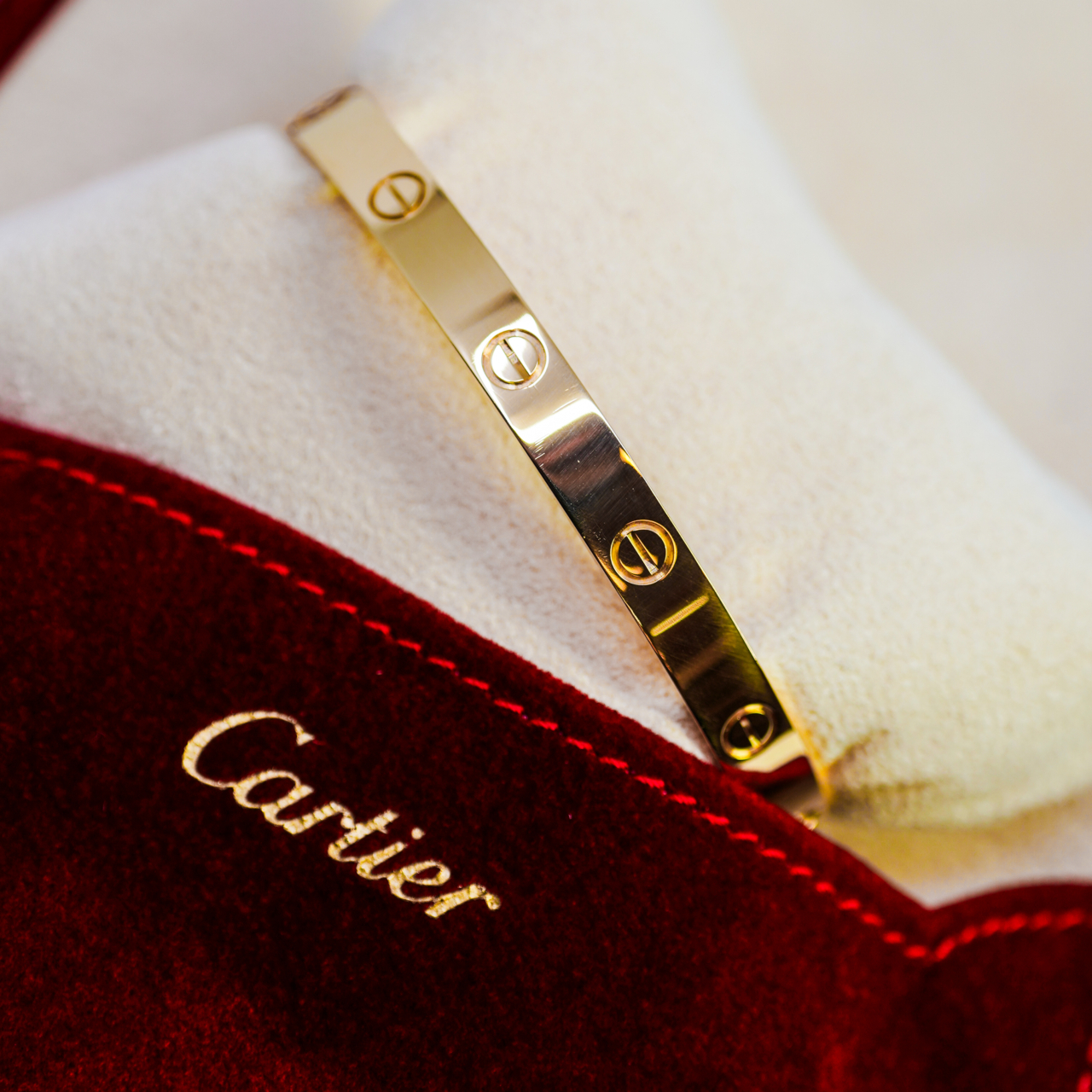 Cartier Love Bracelet 18ct Yellow Gold Size 19 Full Set Receipt COA Box #70999 Cartier Love Bracelet 18ct Yellow Gold Size 19 Full Set Receipt COA Box #70999 - Image 8