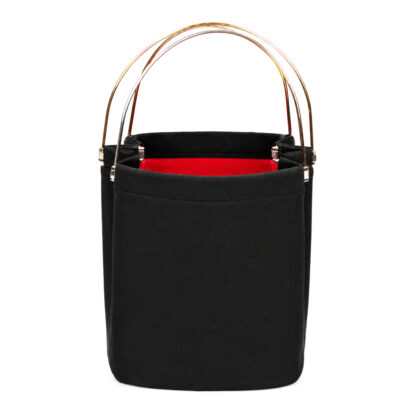 How To Spot A Counterfeit Bag Cartier Trinity Handbag | Black Fabric | Metal Trinity Handles | Card & Dust Bag | Authentic #70695