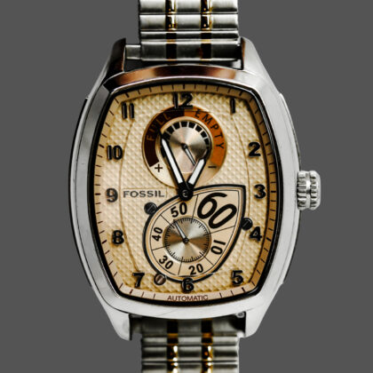 Fossil Twist Automatic Watch ME1033 | Stainless Steel | Rare | 41mm #71233