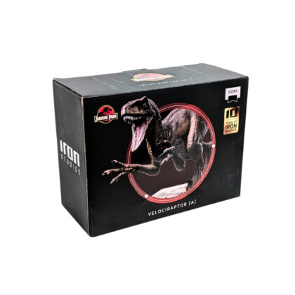 Iron Studios Jurassic Park Velociraptor A Statue | Icons Series | In Box #71039