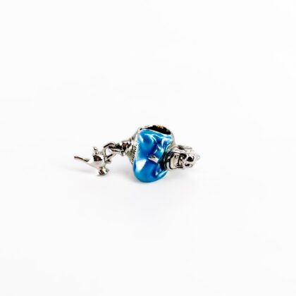 Pandora Disney Aladdin Genie & Magic Lamp Dangle Charm | Sterling Silver #71320-1