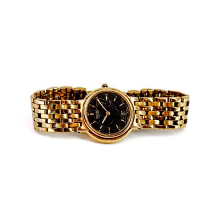 Seiko Quartz 7N89-F020 Gold Tone Wristwatch | As Is Parts or Repair | New Battery #70975