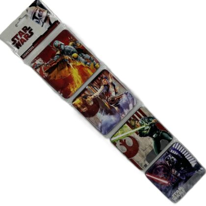 Star Wars Coaster Set of 4 | Official Collectable Drink Coasters | Brand New #71216-2