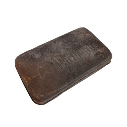 Vintage Marlboro Tobacco Tin | Embossed Metal Storage Tin | 12 x 7cm #62566