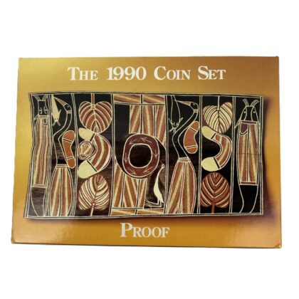 Monty's 1990 Royal Australian Mint Australian Six Coin Proof Set #71674