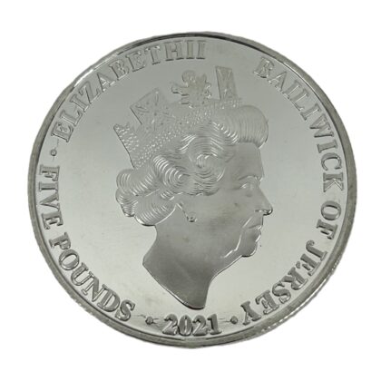 2021 Jersey £5 Queen Elizabeth II 95th Birthday Commemorative Coin #71379