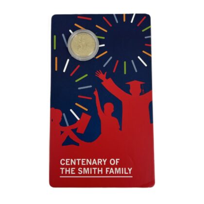 2022 Australian $1 Centenary of The Smith Family | Carded Uncirculated Coin #71380-8