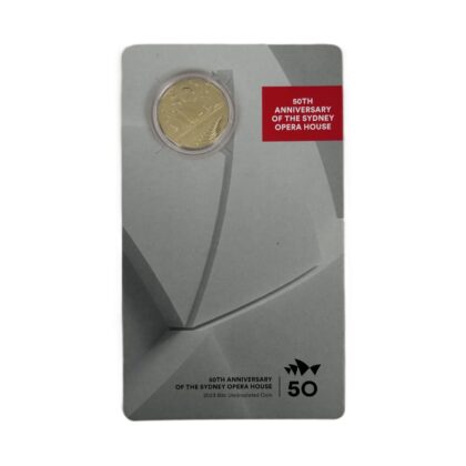 2023 Australian 50c Sydney Opera House 50th Anniversary | Carded Uncirculated Coin #71381