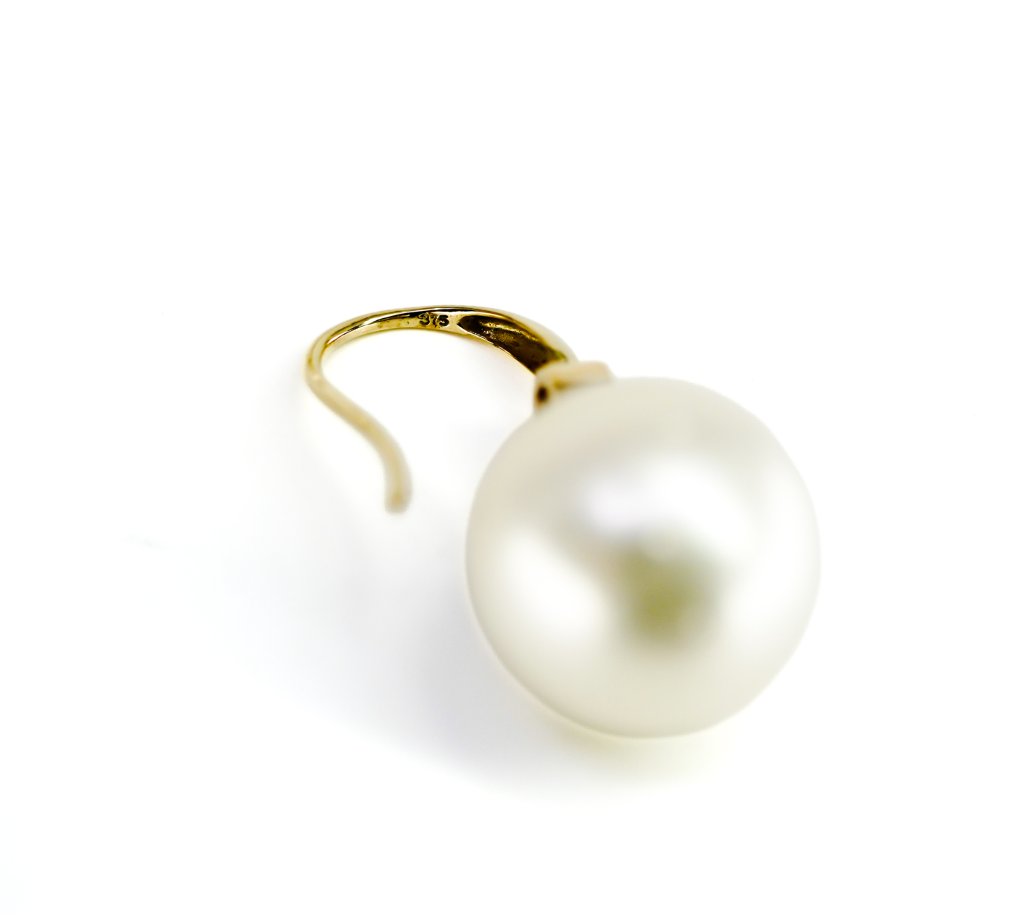 9ct Yellow Gold Pearl & Diamond Drop Earrings | 13g | 15.5mm Pearls #70783 9ct Yellow Gold Pearl & Diamond Drop Earrings | 13g | 15.5mm Pearls #70783 - Image 5