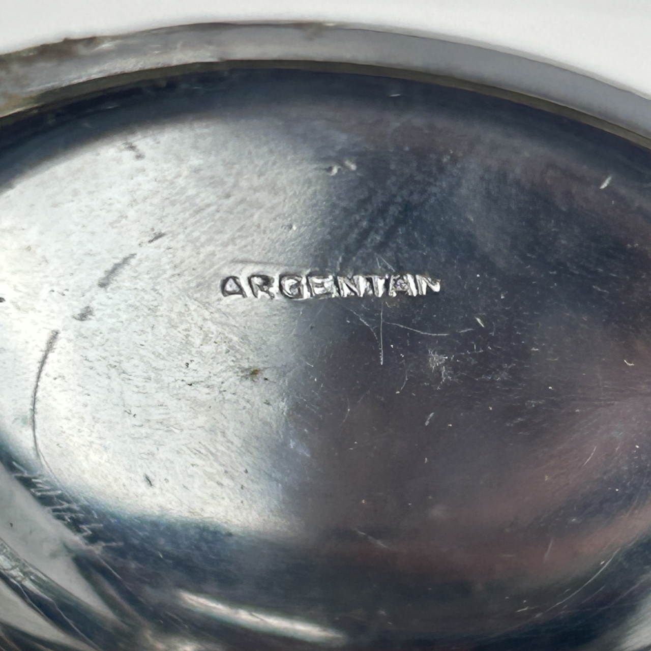 Antique Argentan Fob / Pocket Watch | 44mm | Not Working | Parts or Repair #71447-5 Antique Argentan Fob / Pocket Watch | 44mm | Not Working | Parts or Repair #71447-5 - Image 4