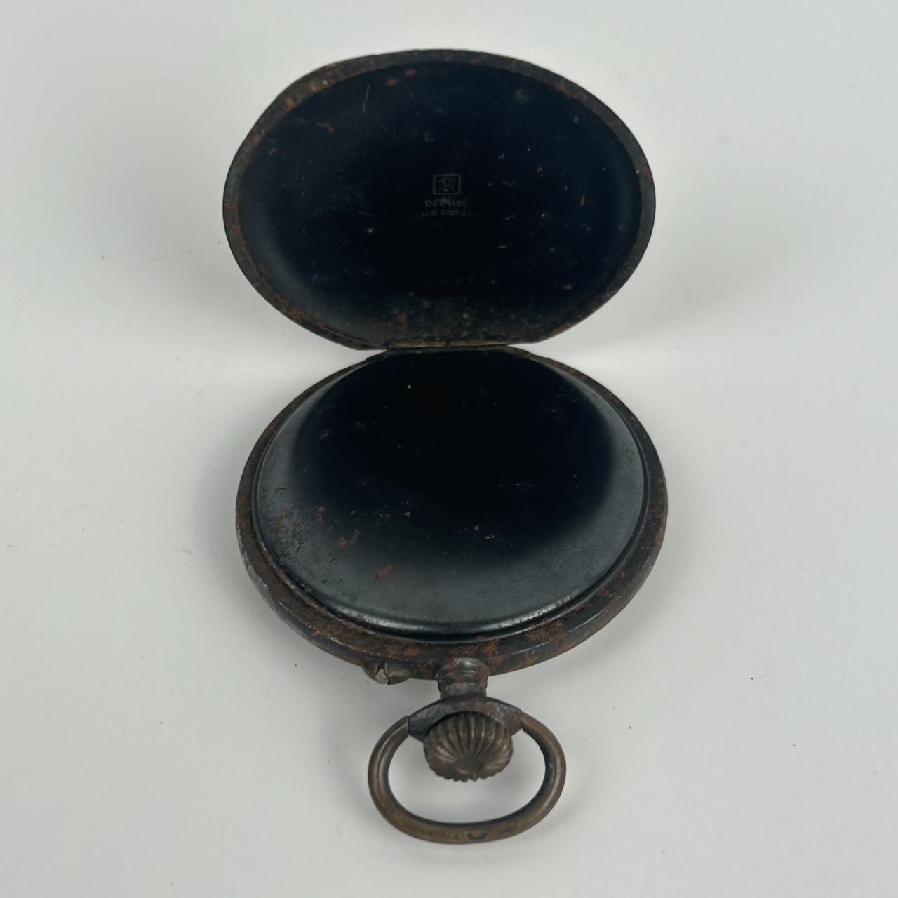 Antique Depose Fob / Pocket Watch | 44mm | Not Working | Parts or Repair #71447-4 Antique Depose Fob / Pocket Watch | 44mm | Not Working | Parts or Repair #71447-4 - Image 3