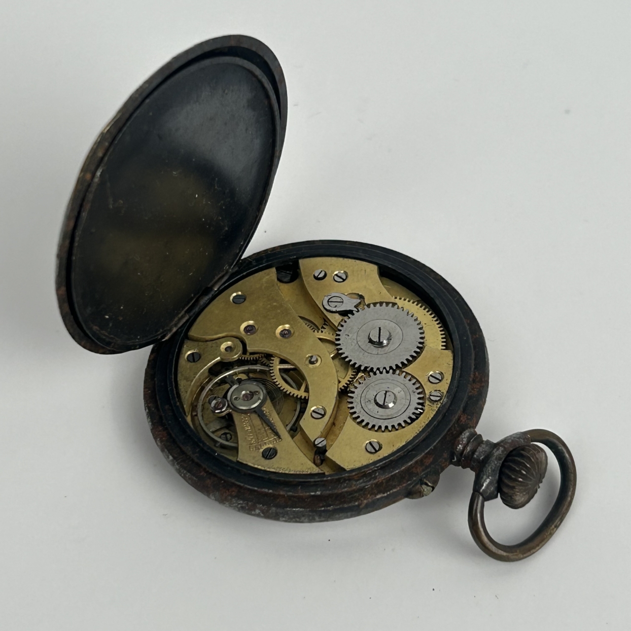 Antique Depose Fob / Pocket Watch | 44mm | Not Working | Parts or Repair #71447-4 Antique Depose Fob / Pocket Watch | 44mm | Not Working | Parts or Repair #71447-4 - Image 5