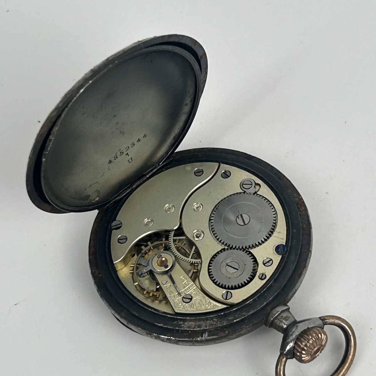 Antique Fob / Pocket Watch | 47mm | Running | Parts or Restoration #71447-16 Antique Fob / Pocket Watch | 47mm | Running | Parts or Restoration #71447-16 - Image 5