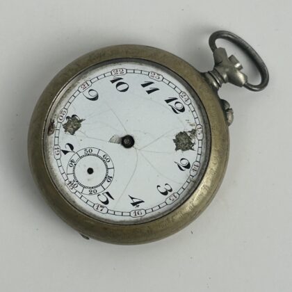 Antique Fob / Pocket Watch | 50mm | Not Working | Parts or Repair #71447-13