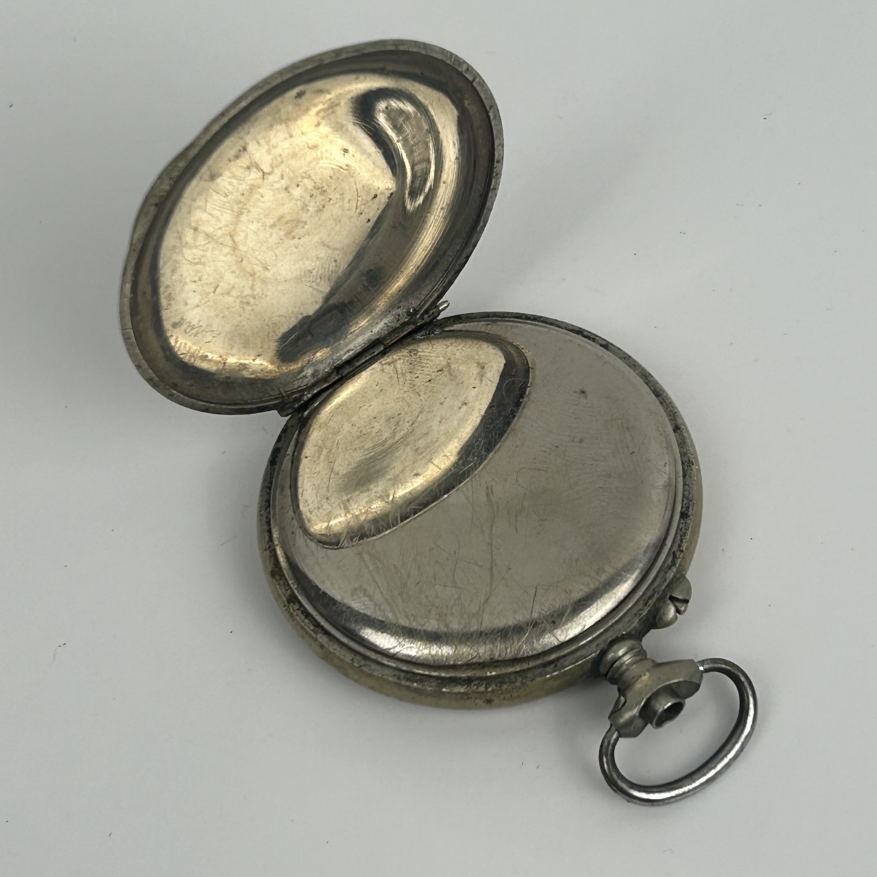 Antique Fob / Pocket Watch | 50mm | Not Working | Parts or Repair #71447-13 Antique Fob / Pocket Watch | 50mm | Not Working | Parts or Repair #71447-13 - Image 3