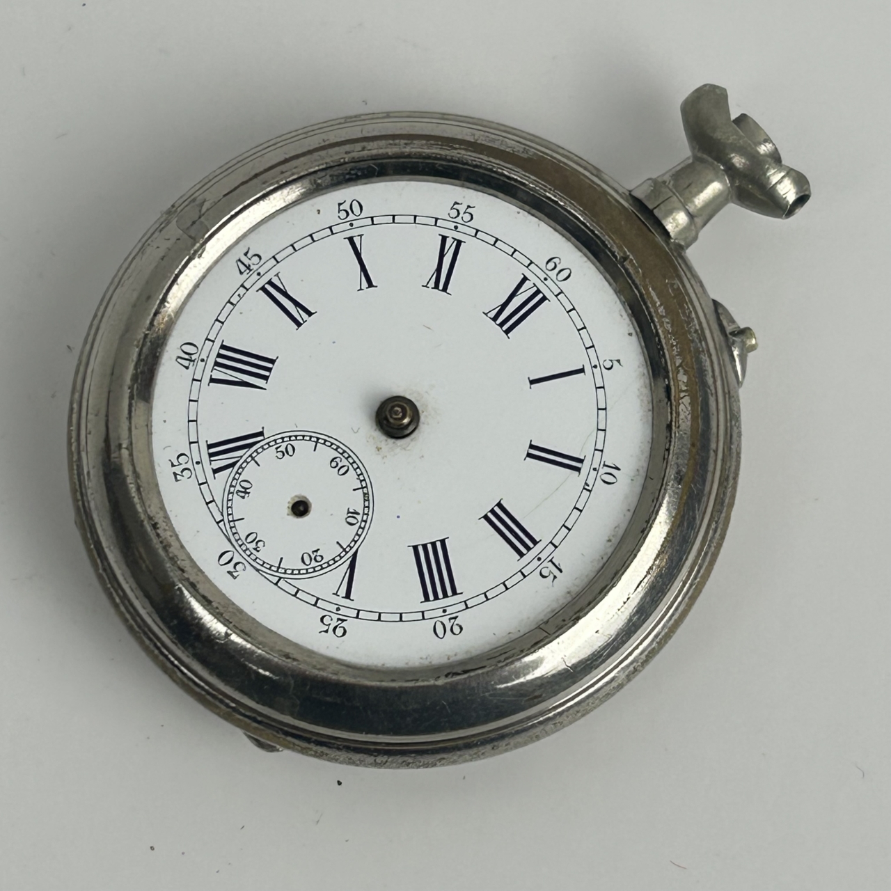 Antique L'Alouette Fob / Pocket Watch | 47mm | Not Working | Parts or Repair #71447-8 Antique L'Alouette Fob / Pocket Watch | 47mm | Not Working | Parts or Repair #71447-8