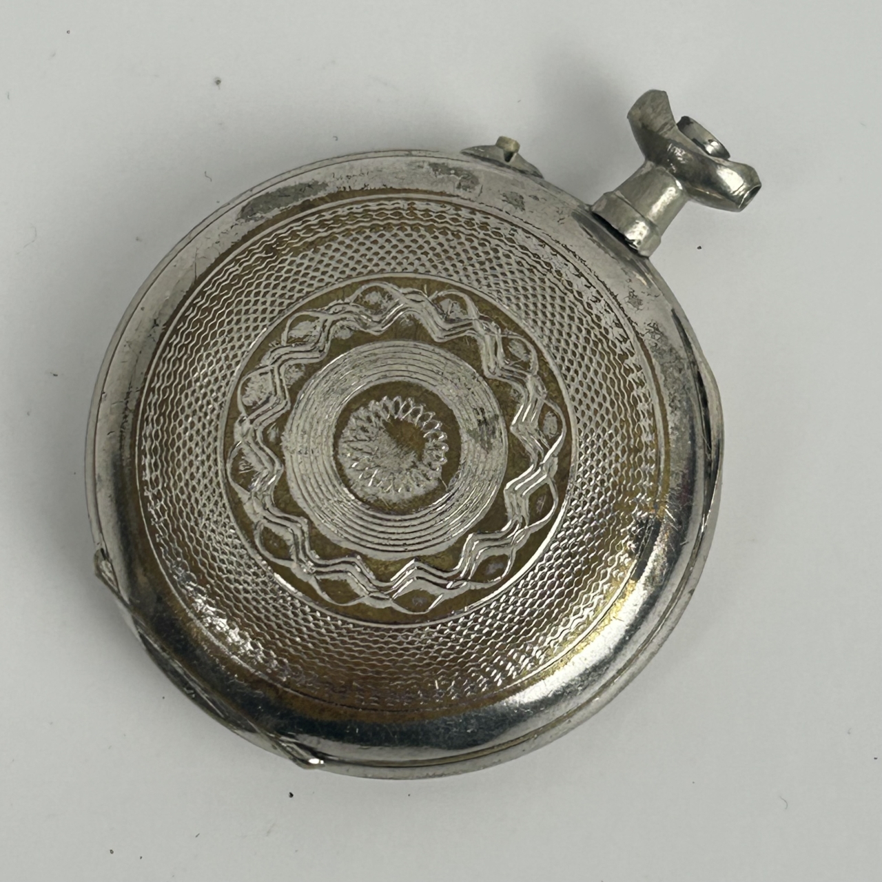 Antique L'Alouette Fob / Pocket Watch | 47mm | Not Working | Parts or Repair #71447-8 Antique L'Alouette Fob / Pocket Watch | 47mm | Not Working | Parts or Repair #71447-8 - Image 2