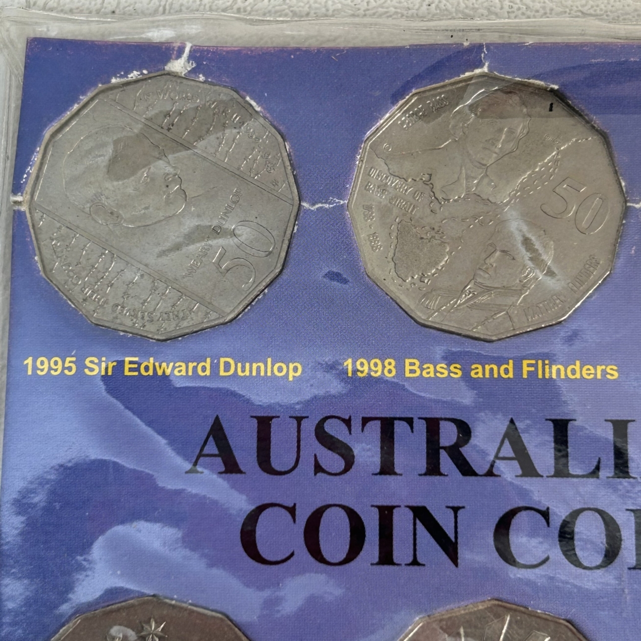 Australian 50 Cent Commemorative 16-Coin Collection 1966–2004 | 1966 Silver 50c | 2 Display Cards #71636-1 Australian 50 Cent Commemorative 16-Coin Collection 1966–2004 | 1966 Silver 50c | 2 Display Cards #71636-1 - Image 4