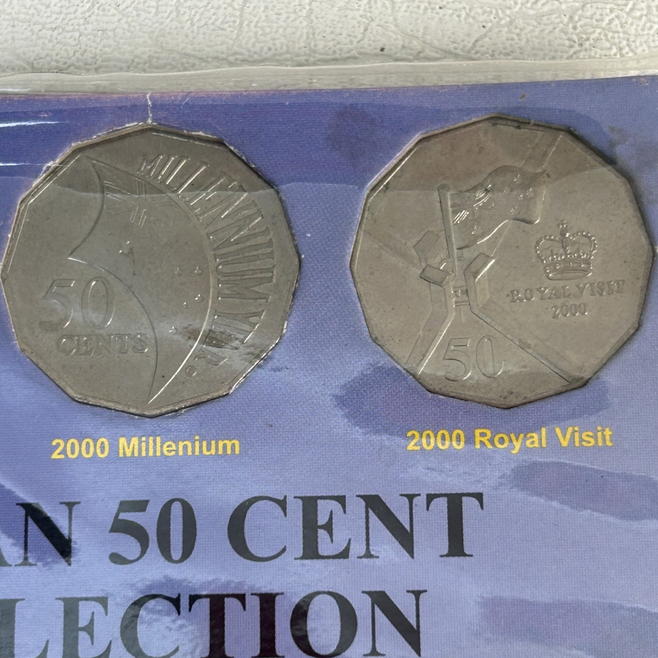 Australian 50 Cent Commemorative 16-Coin Collection 1966–2004 | 1966 Silver 50c | 2 Display Cards #71636-1 Australian 50 Cent Commemorative 16-Coin Collection 1966–2004 | 1966 Silver 50c | 2 Display Cards #71636-1 - Image 5