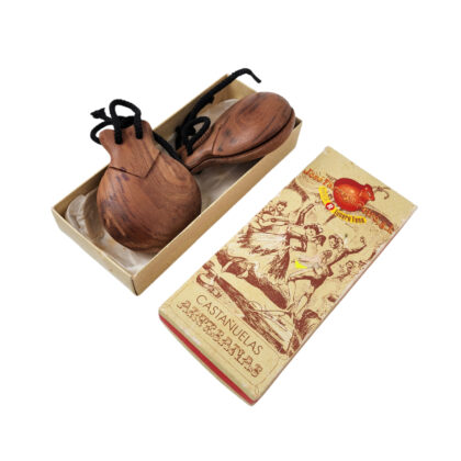 Monty's Marca Lucero Tena Wooden Castanets In Original Box #70919