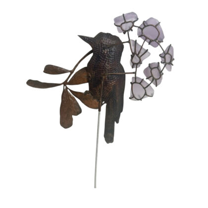 Nicole Jakins “Kookaburra / Banksia Leaf” 2018 | Animal Thoughts Mixed Media Sculpture | 23cm #71222-59