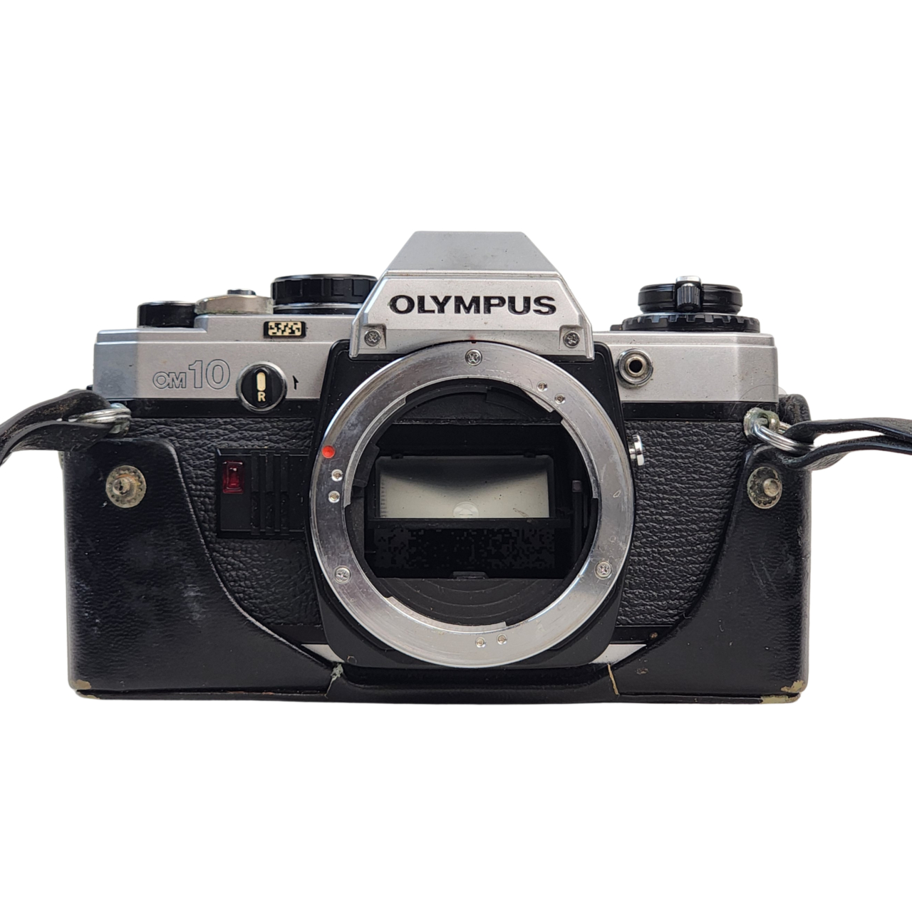 Olympus OM-10 35mm SLR Film Camera Body | Case | Untested #71080 Olympus OM-10 35mm SLR Film Camera Body | Case | Untested #71080