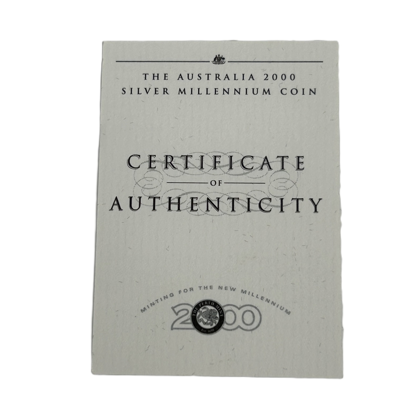Perth Mint 2000 Millennium 1oz .999 Silver Proof Coin | Case + COA #71671 Perth Mint 2000 Millennium 1oz .999 Silver Proof Coin | Case + COA #71671 - Image 5