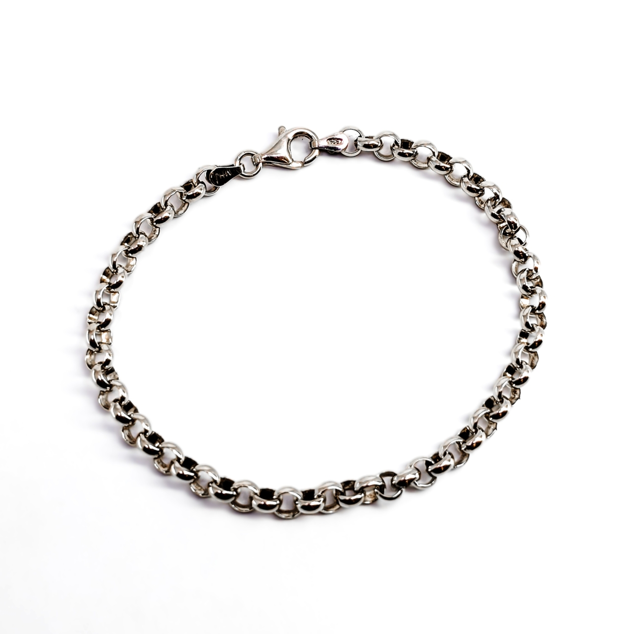 Sterling Silver Belcher Bracelet 19cm #71540 Sterling Silver Belcher Bracelet 19cm #71540 - Image 2