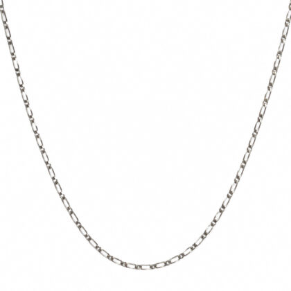 Sterling Silver Figaro Curb Link Chain | 70cm | 12.9g #71599