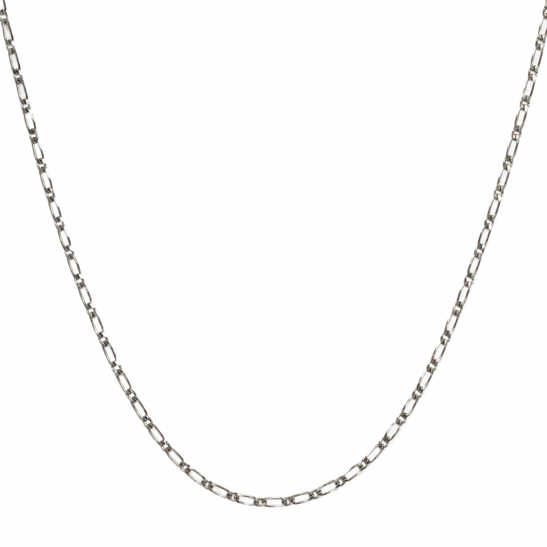 Sterling Silver Figaro Curb Link Chain | 70cm | 12.9g #71599 Sterling Silver Figaro Curb Link Chain | 70cm | 12.9g #71599