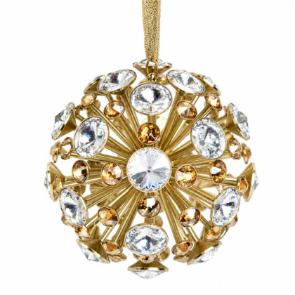 Swarovski Constella Large Crystal Ball Ornament 5628031 With Original Box #71559